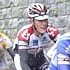 Andy Schleck bien plac derrire le vainqueur d'tape Mercado pendant la deuxime tape du Tour d'Autriche 2005